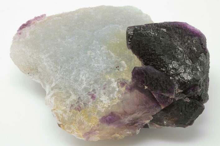 Lustrous, Stepped-Octahedral Purple Fluorite - Yiwu, China #197076
